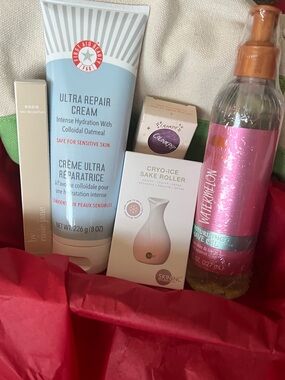 Beauty mystery box includes a variety of skincare, makeup, hair care and more!